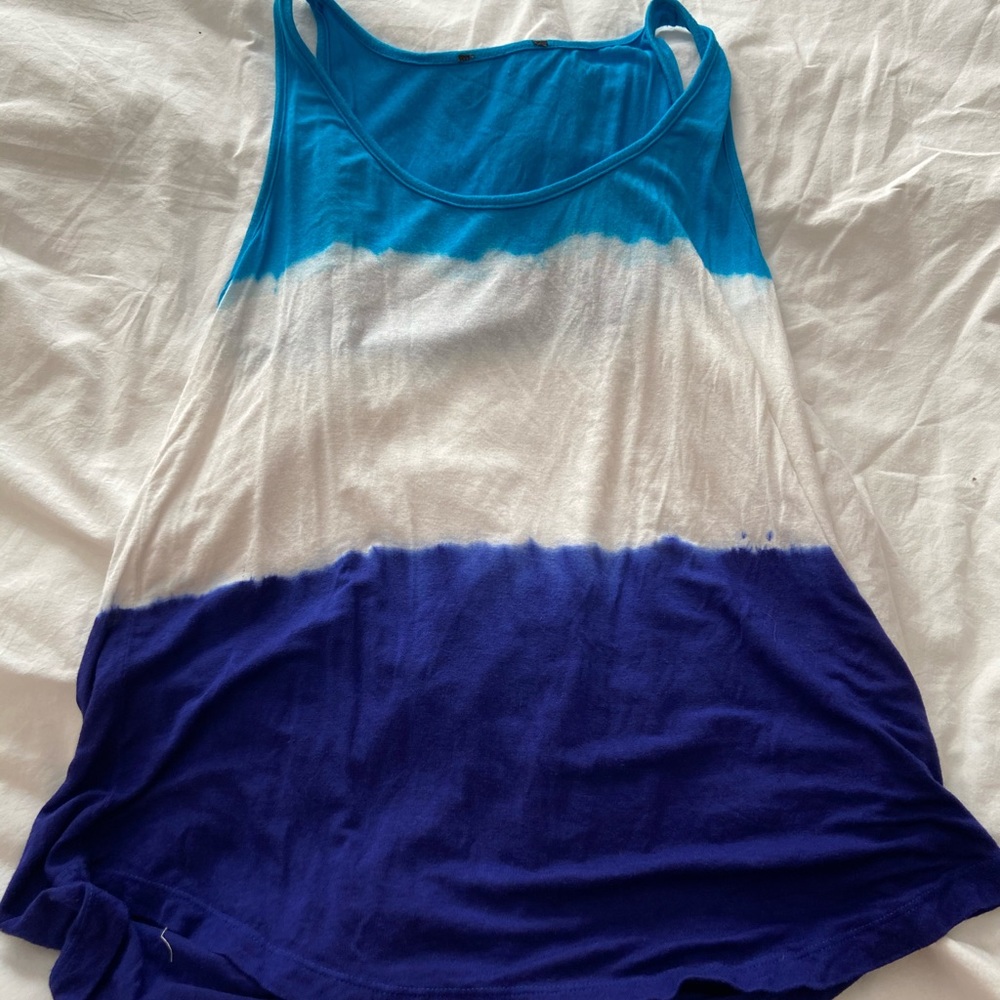Tricolor tank top